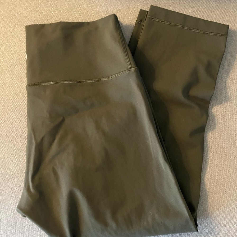 lululemon athletica Olive Green Leggings